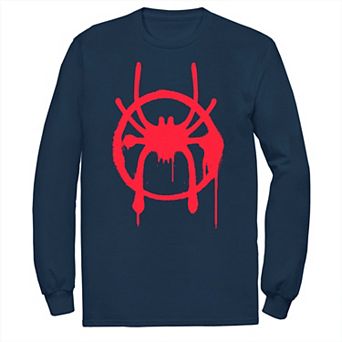 Big & Tall Marvel Spiderverse Miles Symbol Tag Tee