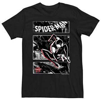 Big & Tall Marvel Spider-Man Spiderverse Comic Retro Tee