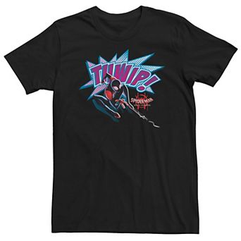 Big & Tall Marvel Spider-Man Spiderverse Thwip Action Tee