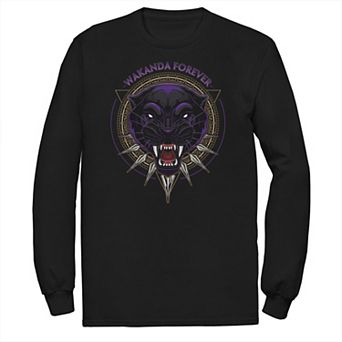 Big & Tall Marvel Black Panther Wakanda Forever Circle Tee