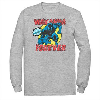 Big & Tall Marvel Black Panther Vintage Battle Pose Tee
