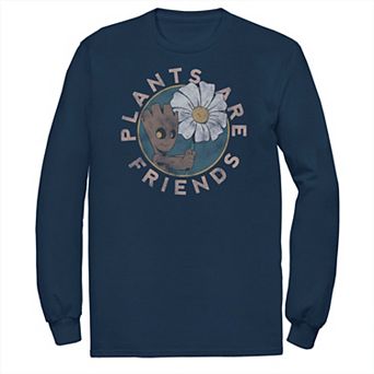 Big & Tall Marvel Guardians Of The Galaxy Groot Plants Are Friends Tee