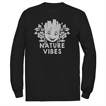 Big & Tall Marvel Guardians Of The Galaxy Groot Nature Vibes Tee