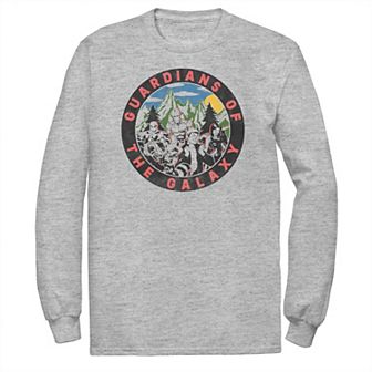Big & Tall Marvel Guardians Of The Galaxy Group Shot Retro Tee
