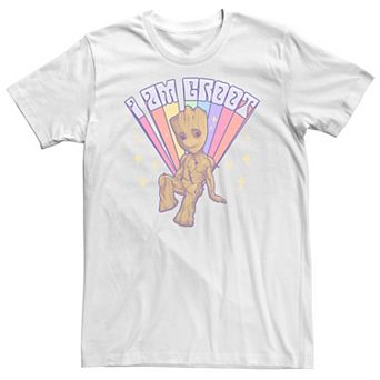 Big & Tall Marvel Guardians of the Galaxy Classic I Am Prideful Groot Tee