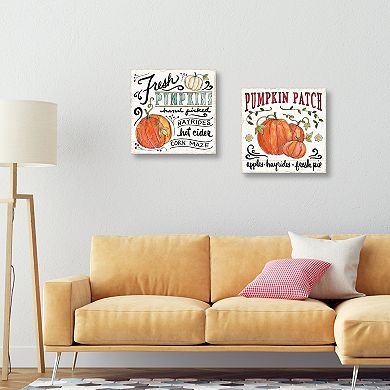 Masterpiece Harvest Times IV & Harvest Times VII Canvas Wall Art 2-Piece Set