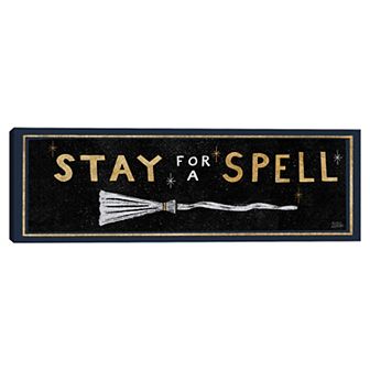 Masterpiece Frightfully Wicked XI Dark Canvas Wall Art