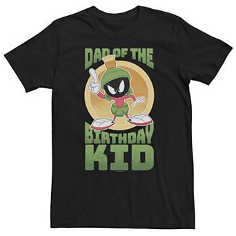 Big & Tall Looney Tunes Marvin Dad Of The Birthday Kid Tee