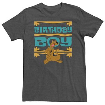 Big & Tall Scooby Doo Birthday Scoob Boy Tee