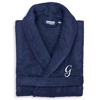 Linum Home Textiles Turkish Cotton Personalized Terry Bathrobe