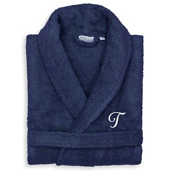 Linum Home Textiles Turkish Cotton Personalized Terry Bathrobe
