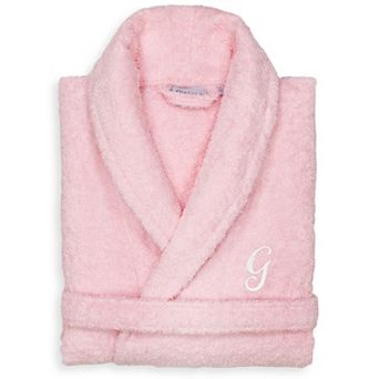 Linum Home Textiles Turkish Cotton Personalized Terry Bathrobe