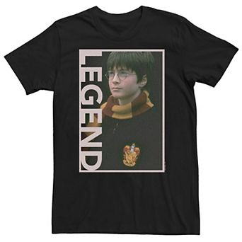 Big & Tall Harry Potter Deathly Hallows 2 Harry Potter Harry Legend PortraitTee