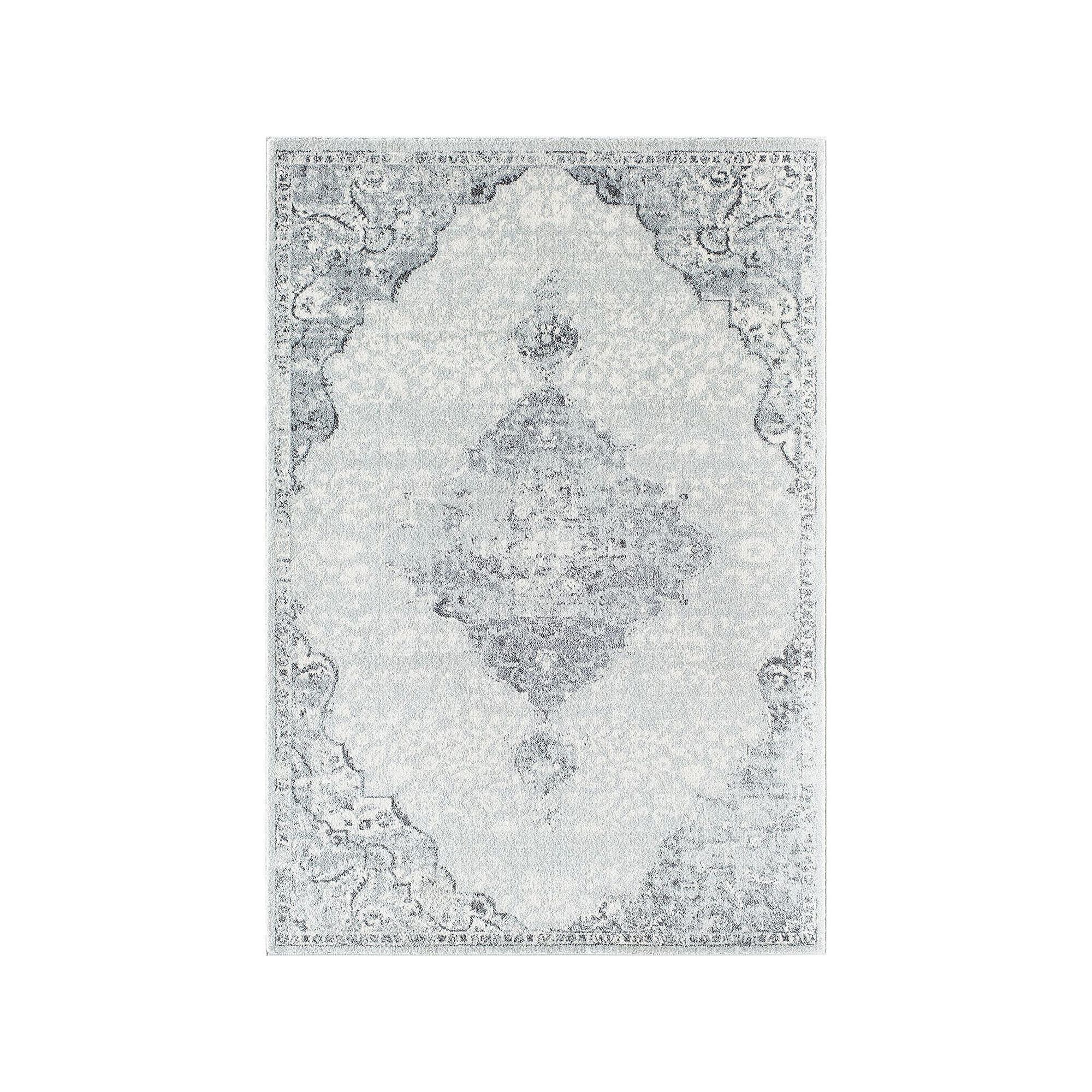 Rugs America Hailey Vintage Abstract Rug, Spring Snowflake