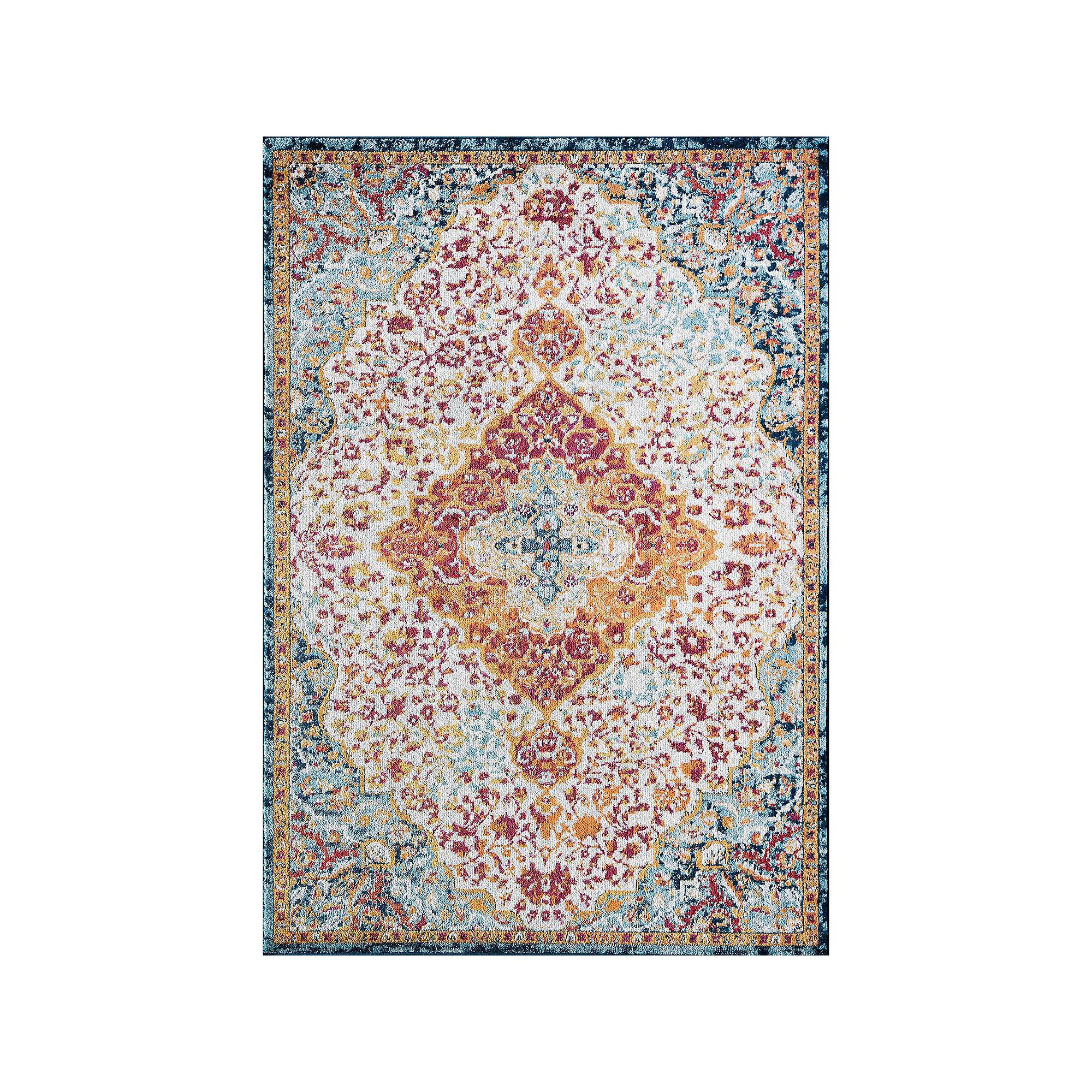 Rugs America Hailey Vintage Abstract Rug, Sweet Nectar