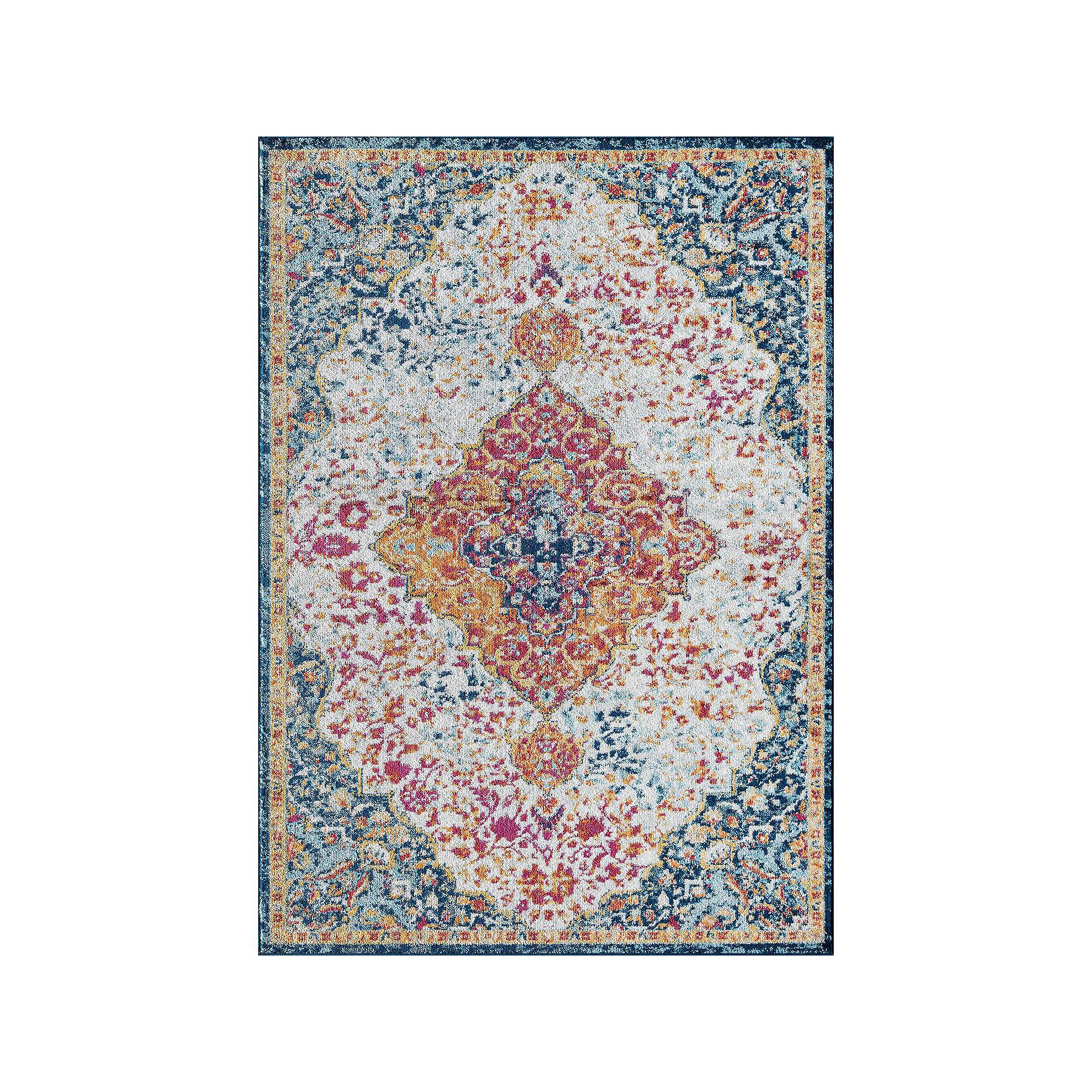 Rugs America Hailey Vintage Abstract Rug, Vivid Beauty