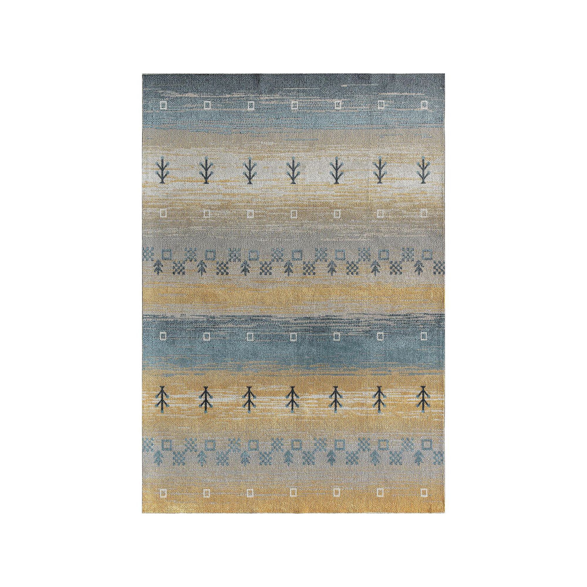 Rugs America Jada Bohemian Tribal Rug, Cool Horizon