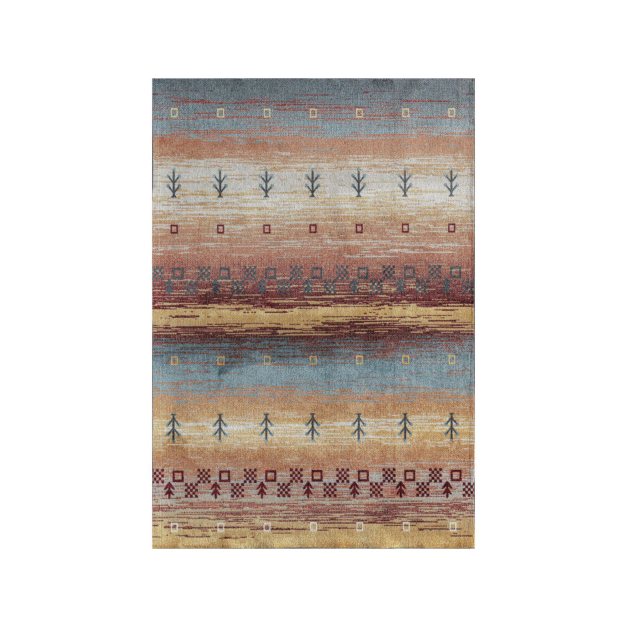 Rugs America Jada Bohemian Tribal Rug, Warm Horizon