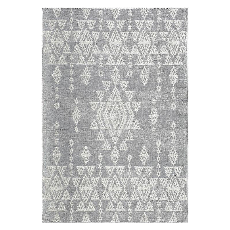 Rugs America Gabriel Transitional Vintage Rug, Grey, 8X10 Ft