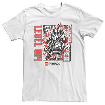 Big & Tall LEGO Ninjago Level Up Ninja Be Ninja Tee