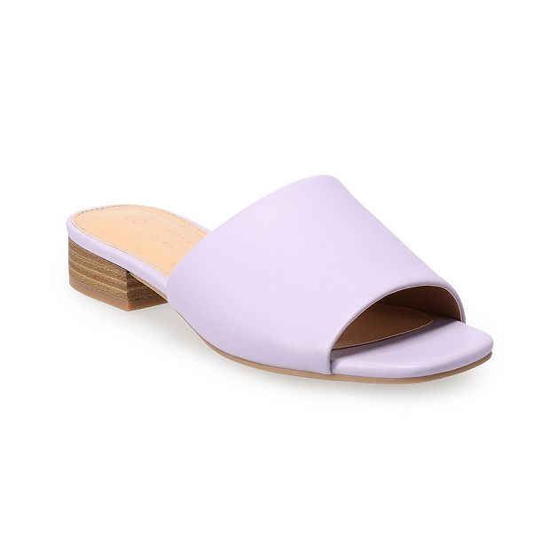 Lauren conrad hot sale slide sandals