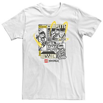 Big & Tall LEGO Ninjago The Mission Kay Lloyd Zane Tee