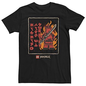 Big & Tall LEGO Ninjago Kay Fire Ninja Tee