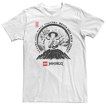 Big & Tall LEGO Ninjago Sensei Wu Master Your Ninja Journey Tee