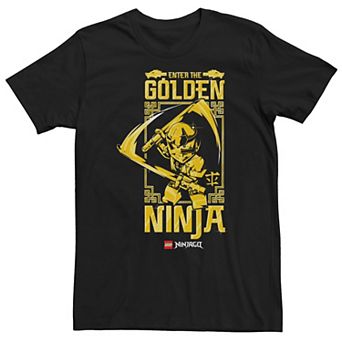 Big & Tall LEGO Ninjago Enter The Golden Ninja Territory Tee