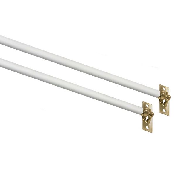 Achim Fantasia 5/16" Swivel End Sash Rod 2pack Set