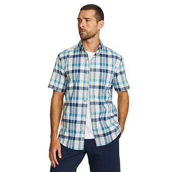Men's Eddie Bauer UPF 50 Voyager Short Sleeve Button-Down Shirt