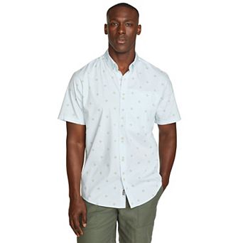 Men's Eddie Bauer UPF 50 Voyager Short Sleeve Button-Down Shirt