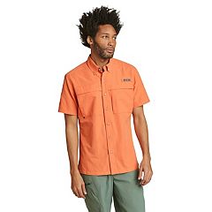 Orange button up shirt outlet