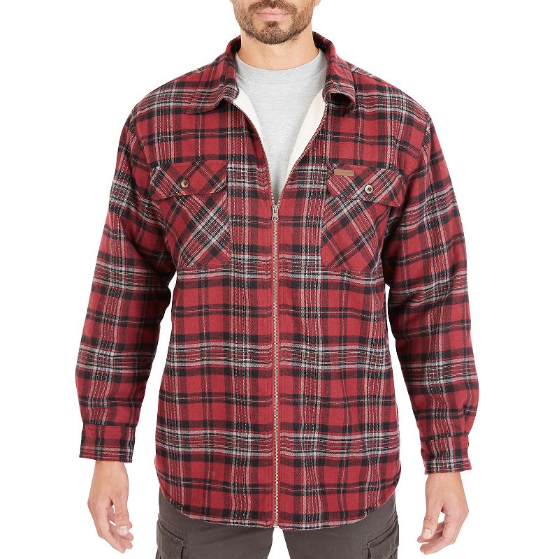 Kohls mens hotsell flannel jacket