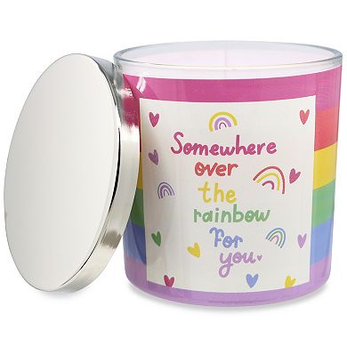 Celebrate Together Valentine's Day 12-oz. Over the Rainbow Sugared Vanilla Candle Jar