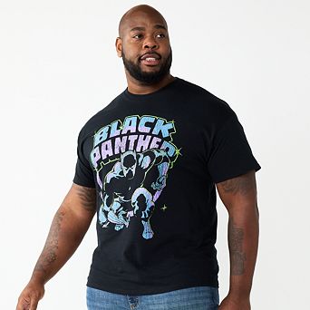 Big & Tall Black Panther Graphic Tee
