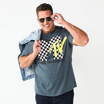 Big & Tall MTV Logo Graphic Tee