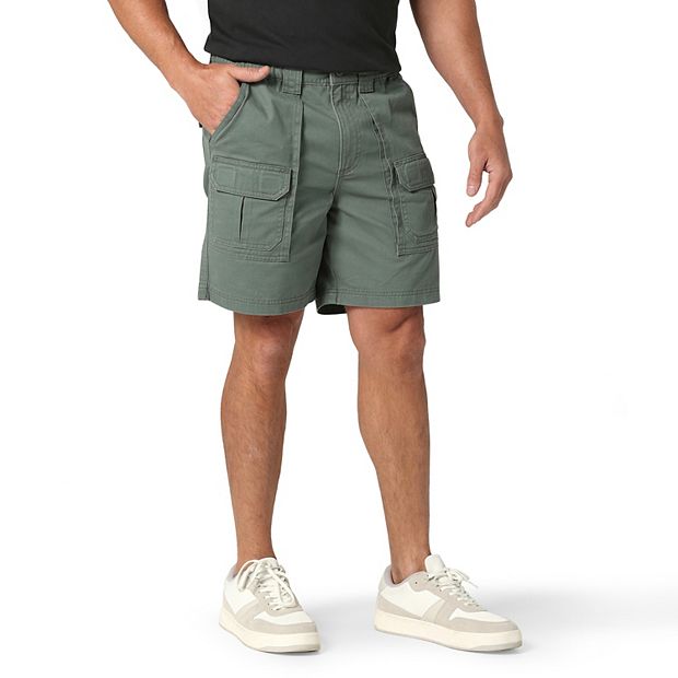 Lee Men's Dungarees Belted Wyoming Cargo Shorts - Relaxed Fit With 9 Pockets