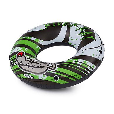 Intex River Rat 48 Inch Inflatable Lake Boat Towable Floating Tube, Color Varies