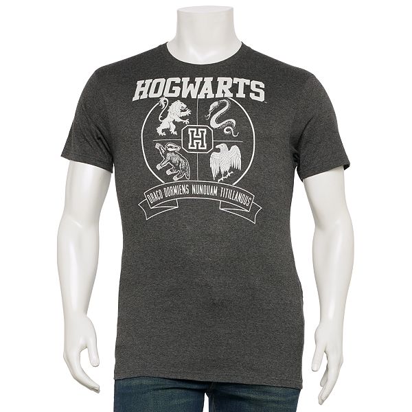 Big & Tall Harry Potter Hogwarts Crest Tee