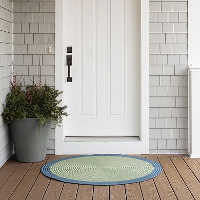 Colonial Mills Dolce Bordered Round Braided Doormat