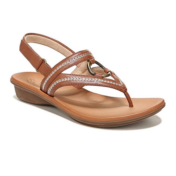 SOUL Naturalizer Womens Sunny Slingback Thong Sandals - Medium & Wide Width