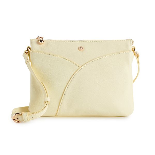 LC Lauren Conrad Women's Candide Crossbody Shoulder Bag Small