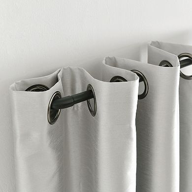 Lush Decor Insulated Grommet Blackout Single Window Curtain Panel