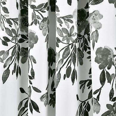 Lush Decor 2-Piece Tanisha Light Filtering Window Curtain Panel Set