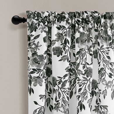 Lush Decor 2-Piece Tanisha Light Filtering Window Curtain Panel Set