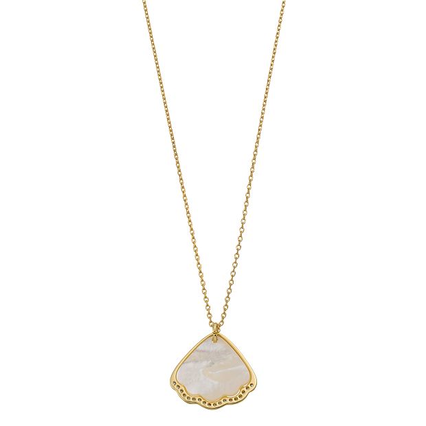 Luxe shell store necklace