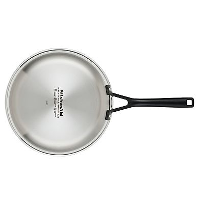 KitchenAid 5-Ply Clad Stainless Steel 2-pc. Frypan Set