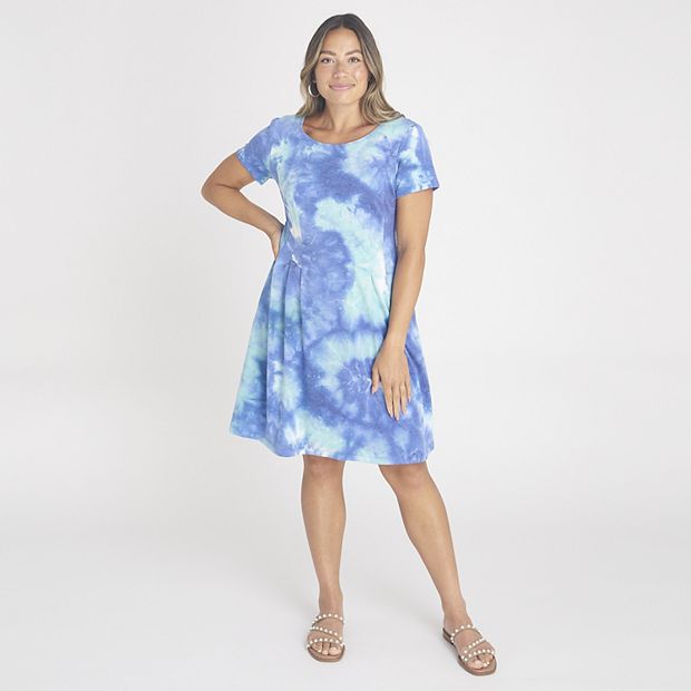 Tie dye outlet shift dress