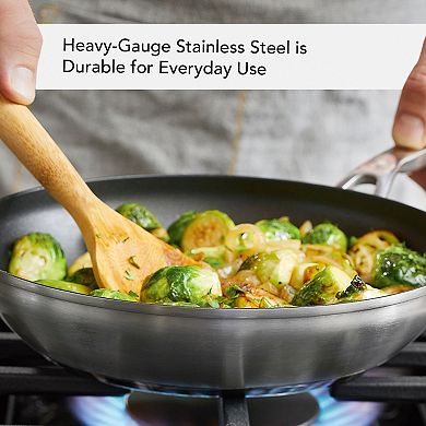 KitchenAid 3-Ply Base Stainless Steel Nonstick Frypan